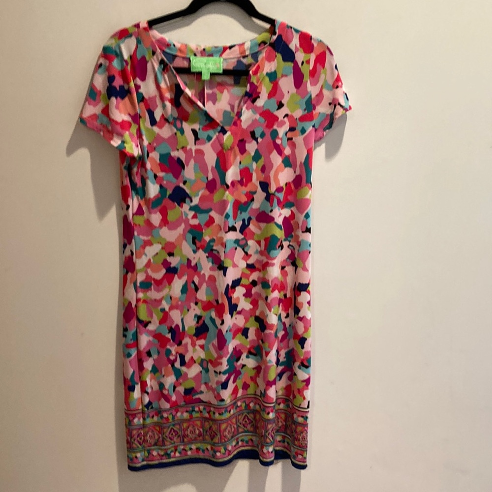 Pappagallo Abstract Print Dress